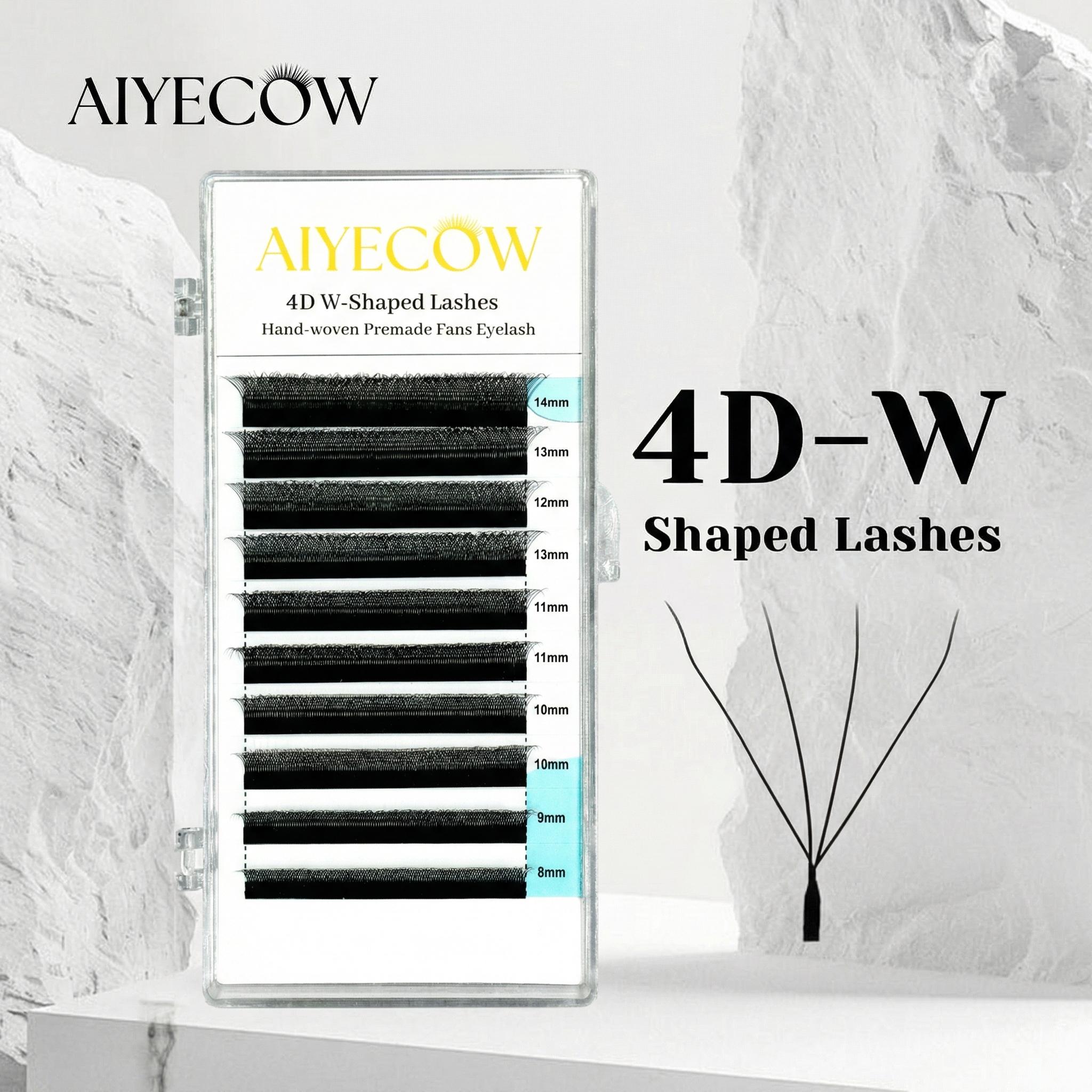4D W Shaped Premade Fans Eyelash Extension
