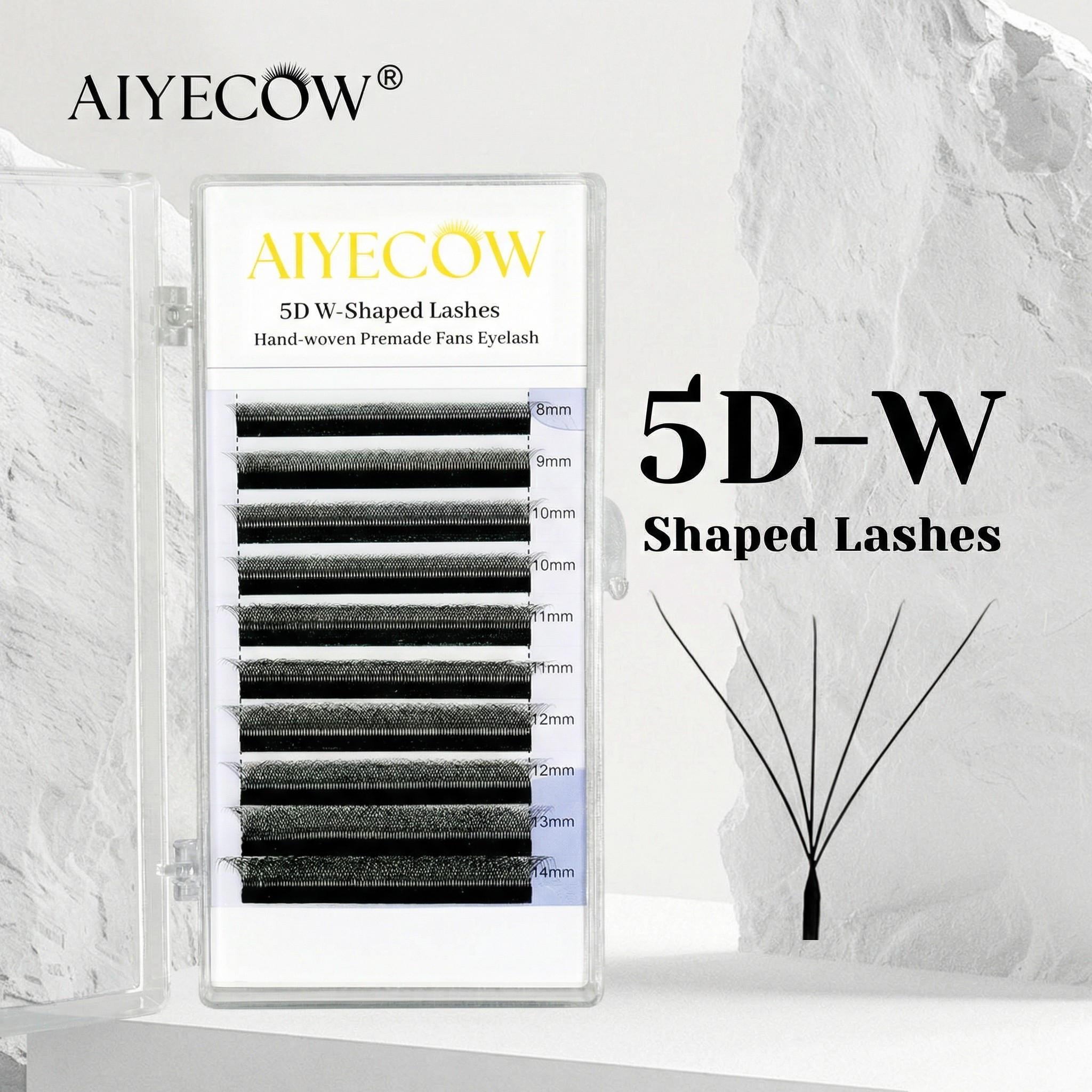5D W Shaped Premade Fans Eyelash Extension